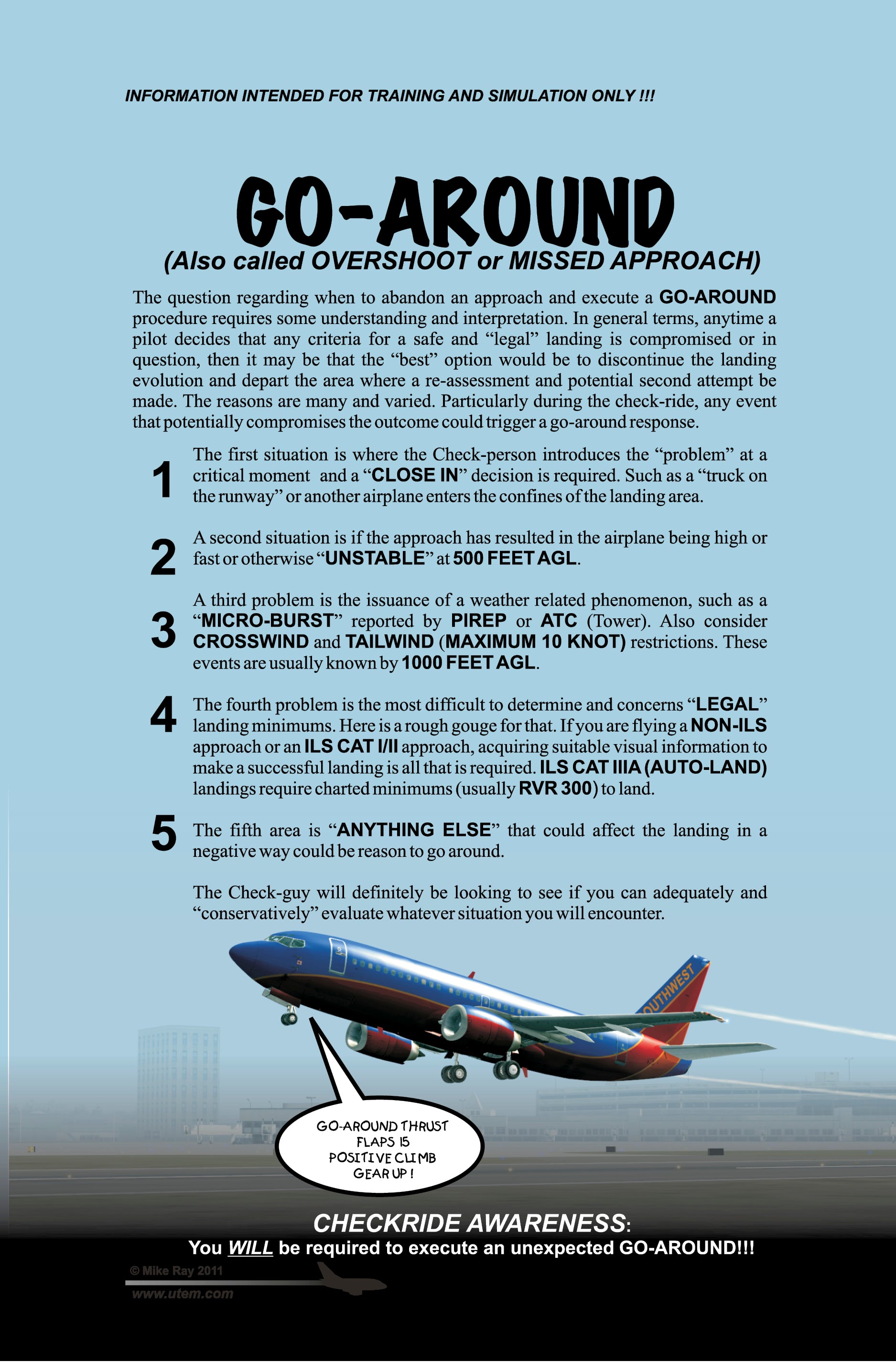737 Classic Pilot Handbook: Simulator and Checkride Procedures