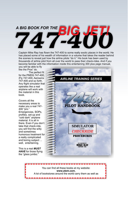 747-400 Pilot Handbook: Simulator and Checkride Procedures (Airline Training)