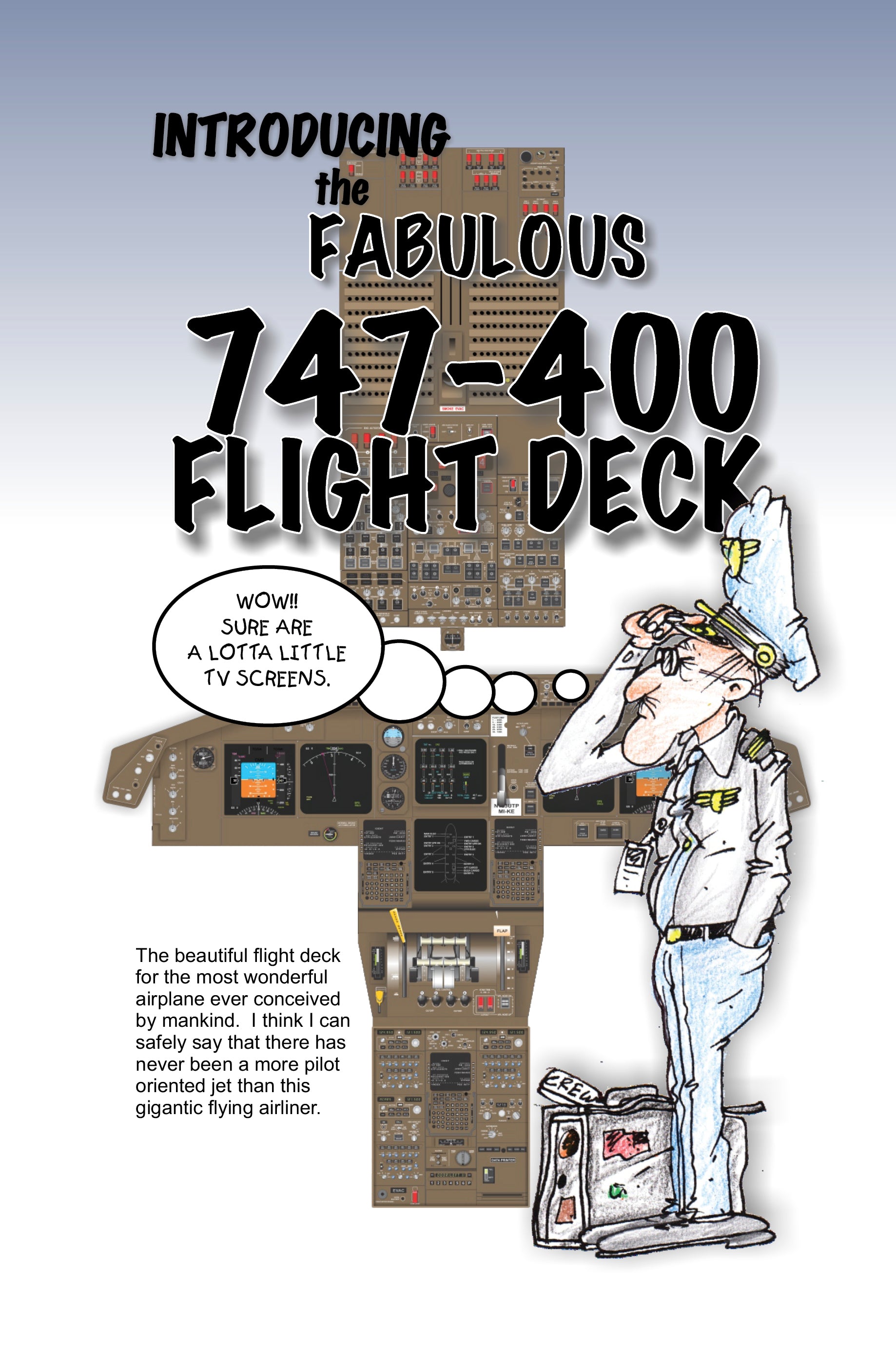 747-400 Pilot Handbook (Color): Simulator and Checkride Procedures (Airline Training Series)