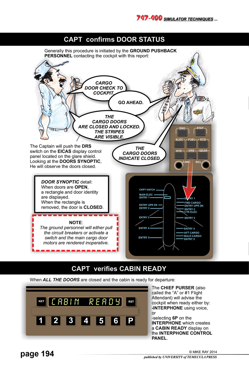 747-400 Pilot Handbook (Color): Simulator and Checkride Procedures (Airline Training Series)