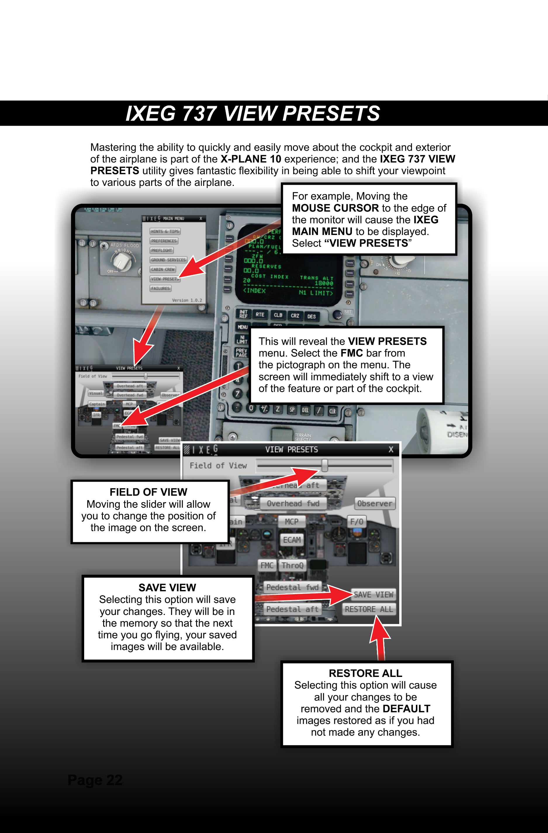 Sim-Pilot's Guide 737-300: IXEG X-PLANE version (Flight Simulator Training)