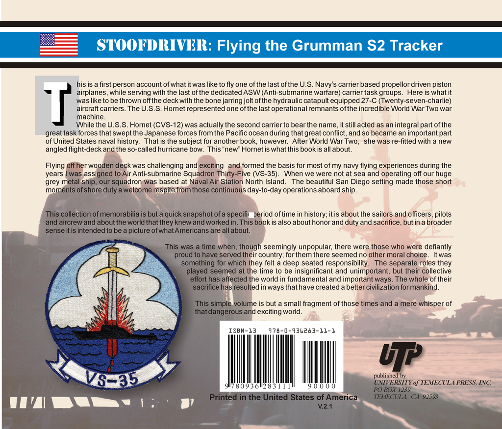 Stoofdriver: Flying the Grumman S-2 Tracker