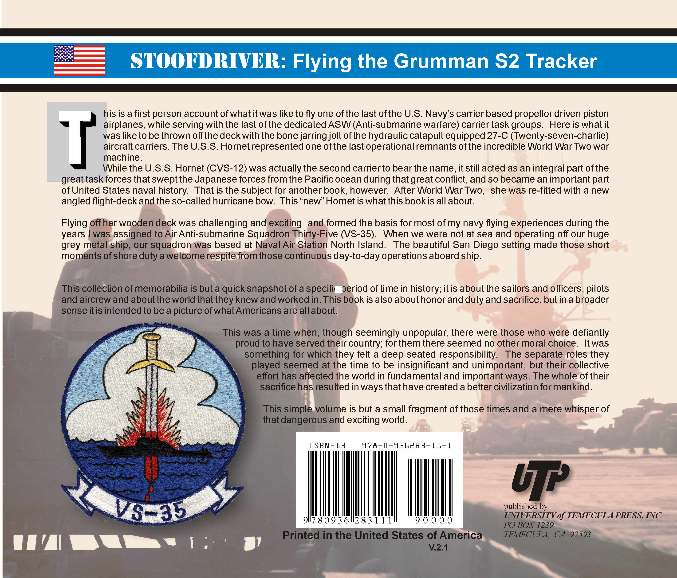 Stoofdriver: Flying the Grumman S-2 Tracker