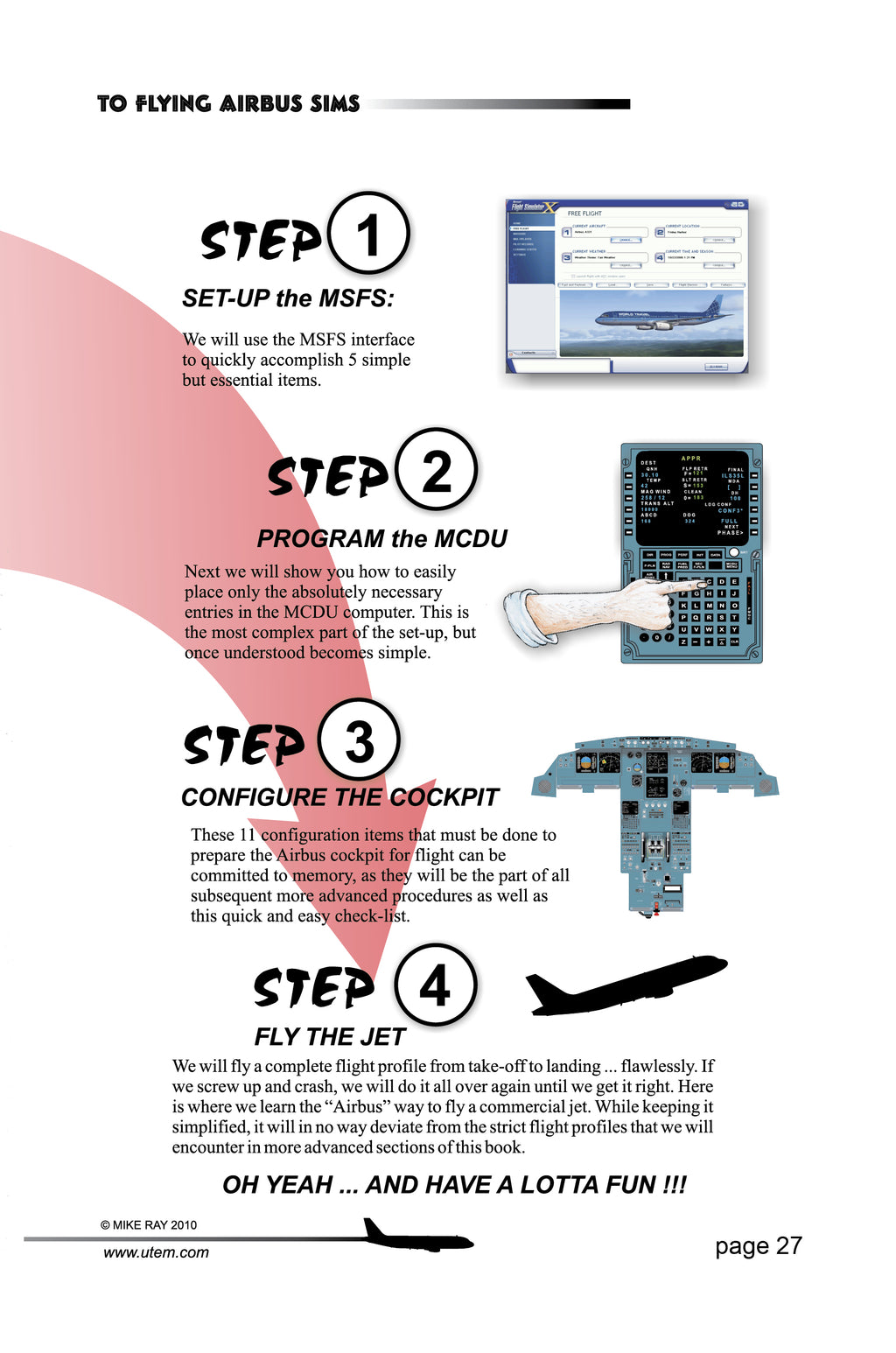 Sim-Flying the A300: Flight Simulations - Color Version (Flight Simulation Series)