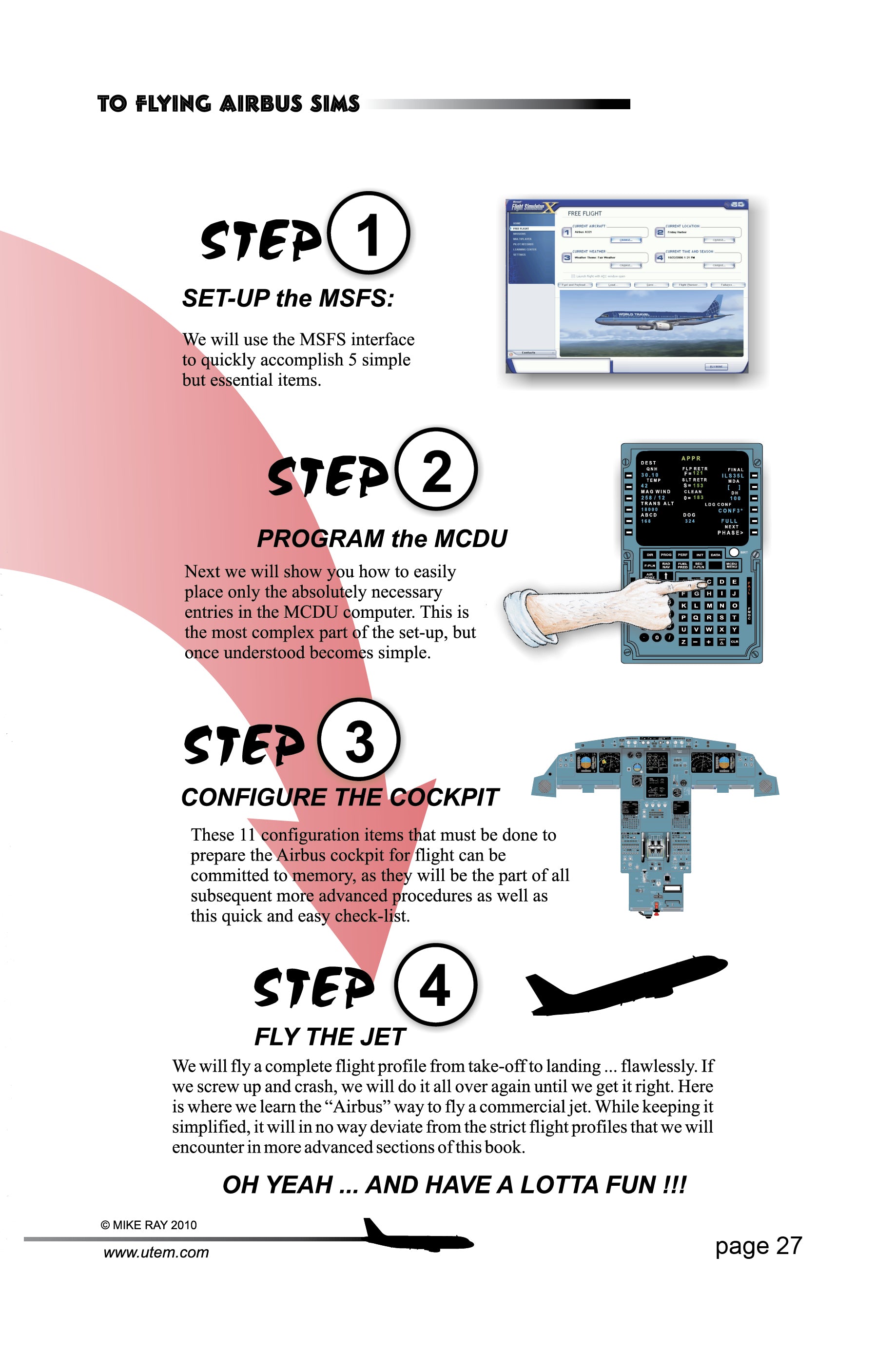 Sim-Flying the A300: Flight Simulations - Color Version (Flight Simulation Series)